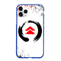 Чехол для iPhone 11 Pro Max матовый Призрак Цусимы эмблема ghost of Tsushima