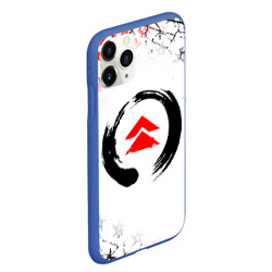 Чехол для iPhone 11 Pro Max матовый Призрак Цусимы эмблема ghost of Tsushima - фото 2