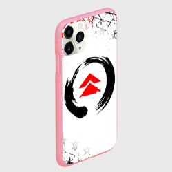 Чехол для iPhone 11 Pro Max матовый Призрак Цусимы эмблема ghost of Tsushima - фото 2