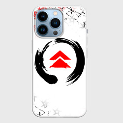 Чехол для iPhone 14 Pro Призрак Цусимы эмблема ghost of Tsushima