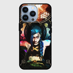 Чехол для iPhone 13 Pro Arcane Jinx обложка league of Legends