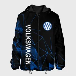 Мужская куртка 3D Volkswagen, Фольксваген Геометрия