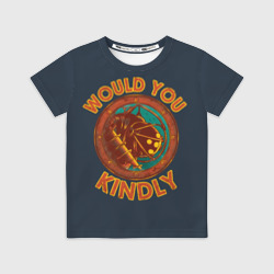 Детская футболка 3D Would you kindly BioShock