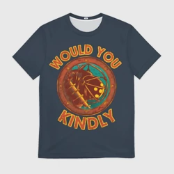 Мужская футболка 3D Would you kindly BioShock