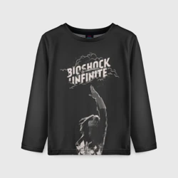 Детский лонгслив 3D Элизабет тянется к небу