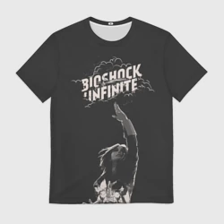 Мужская футболка 3D Элизабет тянется к небу