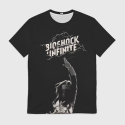 Мужская футболка 3D Элизабет тянется к небу