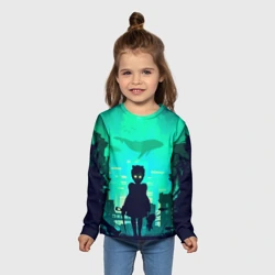 Детский лонгслив 3D Сестричка из Рапчера - фото 2