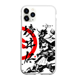 Чехол для iPhone 11 Pro Max матовый Ghost of Tsushima Самурай