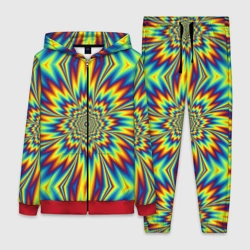 Женский костюм 3D Пульсирующий Огненный Цветок