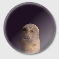 Значок Уставший картофель