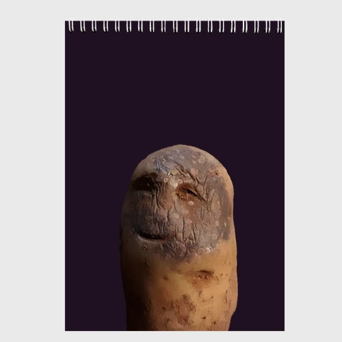 Скетчбук Уставший картофель