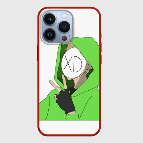Чехол для iPhone 13 Pro DreamXD, цвет красный