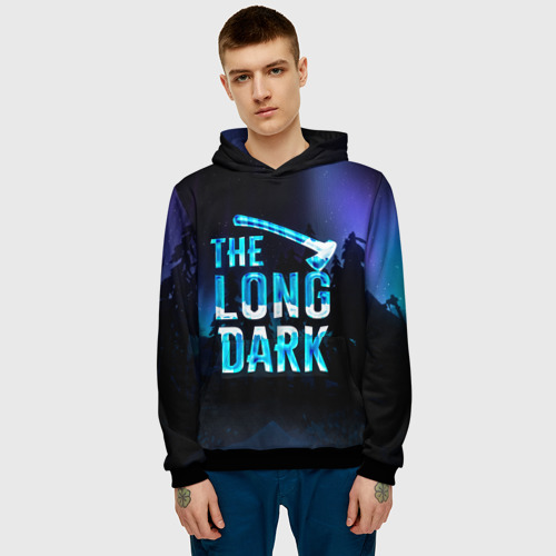 Мужская толстовка 3D The Long Dark Logo, цвет черный - фото 3