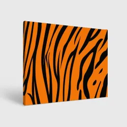 Холст прямоугольный Текстура тигра/tiger