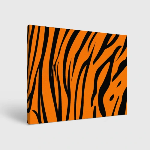 Холст прямоугольный Текстура тигра/tiger