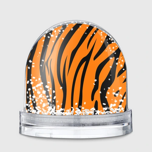 Игрушка Снежный шар Текстура тигра/tiger