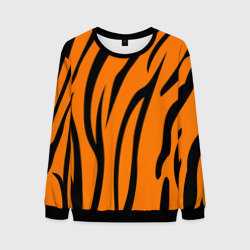 Мужской свитшот 3D Текстура тигра/tiger