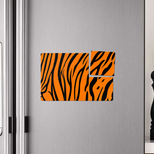 Магнитный плакат 3Х2 Текстура тигра/tiger - фото 4