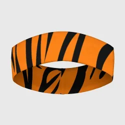 Повязка на голову 3D Текстура тигра/tiger