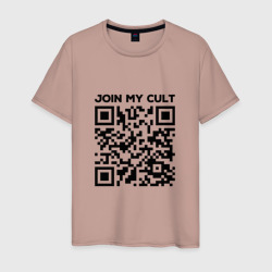 Мужская футболка хлопок Join My Cult