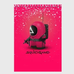 Скетчбук Among Us x Squid Game