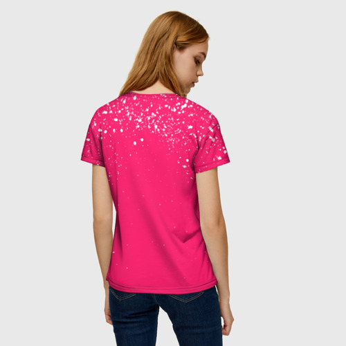 Женская футболка 3D Among Us x Squid Game, цвет 3D печать - фото 4