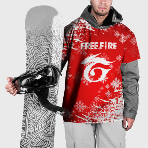 Накидка на куртку 3D [Free Fire] - Новогодний, цвет 3D печать