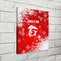 Холст квадратный [Free Fire] - Новогодний - фото 2