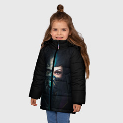Зимняя куртка для девочек 3D Королева Гристоля - фото 2