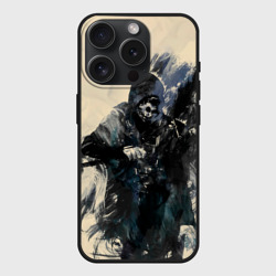 Чехол силиконовый для Apple iPhone 15 Pro матовый Корво Аттано
