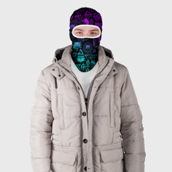 Балаклава 3D Ведьмак логобомбинг неон - фото 2