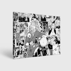Холст прямоугольный Токийские мстители Tokyo Revengers - Майки