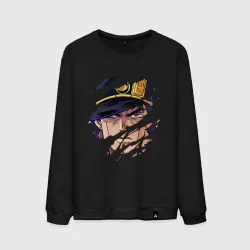 Мужской свитшот хлопок JoJo`s Bizarre Adventure, главный герой
