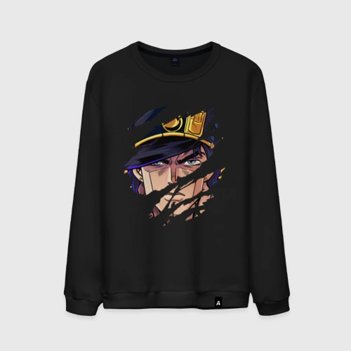 Мужской свитшот хлопок JoJo`s Bizarre Adventure, главный герой