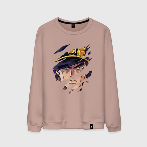Мужской свитшот хлопок JoJo`s Bizarre Adventure, главный герой