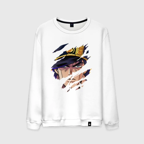 Мужской свитшот хлопок JoJo`s Bizarre Adventure, главный герой