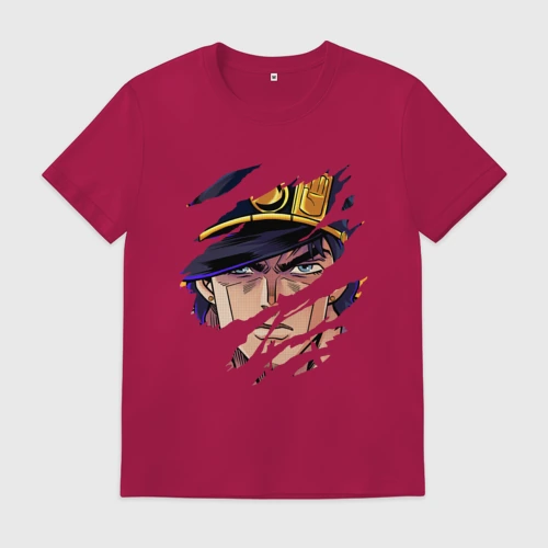 Мужская футболка хлопок JoJo`s Bizarre Adventure, главный герой