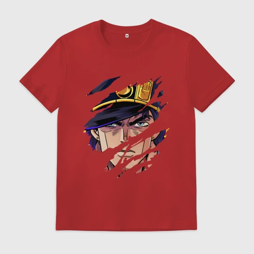 Мужская футболка хлопок JoJo`s Bizarre Adventure, главный герой
