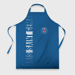 Фартук 3D PSG Paris Saint Germain white line sport