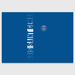 Поздравительная открытка PSG Paris Saint Germain white line sport