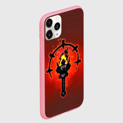 Чехол для iPhone 11 Pro Max матовый Darkest Dungeon Факел - фото 2