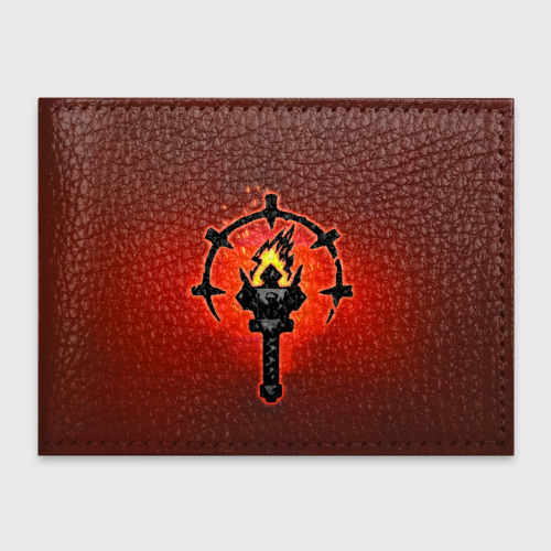 Обложка для студенческого билета Darkest Dungeon Факел, цвет бирюзовый
