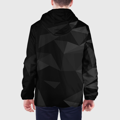 Мужская куртка 3D Митсубиси, Mitsubishi геометрия, цвет 3D печать - фото 5