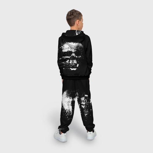 Детский костюм 3D Skull's glitch, цвет черный - фото 4