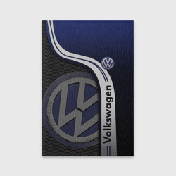 Обложка для паспорта матовая кожа Volkswagen. Фольксваген