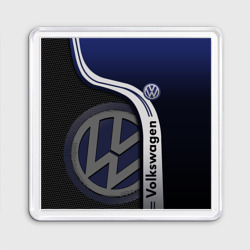 Магнит 55*55 Volkswagen. Фольксваген