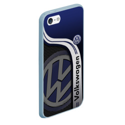 Чехол для iPhone 5/5S матовый Volkswagen. Фольксваген - фото 2