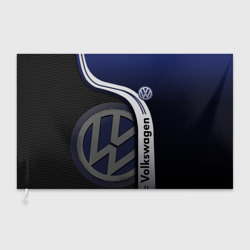 Флаг 3D Volkswagen. Фольксваген