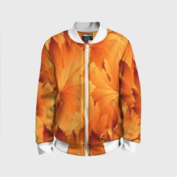 Детский бомбер 3D Кленовая сладость
